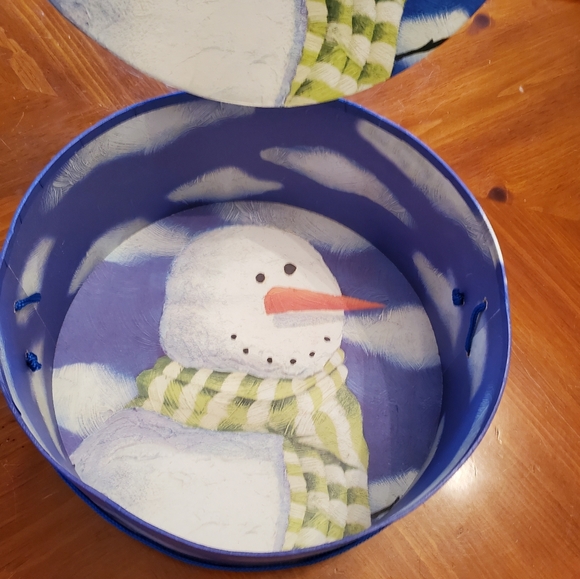 SNOWMAN Hat Box - Picture 4 of 7